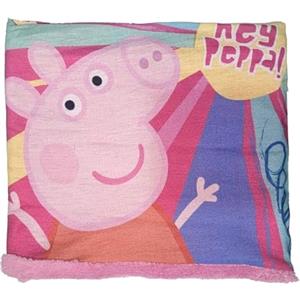 Suncity SUN CITY Scaldacollo Sciarpa per Bambini Scaldacollo in Pile Neve e Sci per Bambine e Bambini Regalo Compleanno (Peppa Pig)