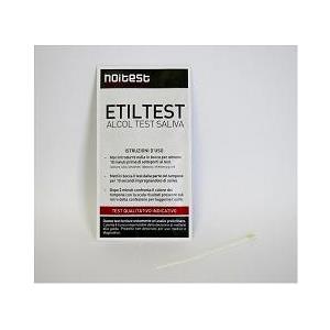 NOI TEST Srl ETILTEST Alcol Test Saliva - Test enzimatico per la rilevazione rapida di alcol nella saliva, 1 pezzo