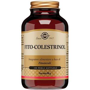 Solgar Fito-Colestrinol 100 Perle - Integratore Alimentare a Base di Fitosteroli per il Controllo del Colesterolo