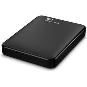 WESTERN DIGITAL - Hard Disk Esterno Elements Portable 2 TB Interfaccia USB 3.0 Colore Nero