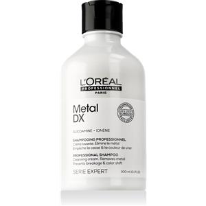 L'Oréal Professionnel Shampoo Metal DX 300 ml - Per capelli colorati e danneggiati, elimina i depositi metallici e migliora la lucentezza