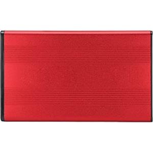 Naroote Disco Rigido Esterno, Disco Rigido Portatile Resaggio SSD Esterno HDD 2,5 Pollici da 5 Gbps 2 TB Custodia a Disco Rigido Antim Statico con Interfaccia USB3.0 per (BLACK) (SILVER) (BLUE) (rosso)