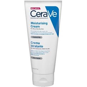 CeraVe Crema Idratante 177 ml - Idratazione Profonda con Ceramidi e Acido Ialuronico per Pelli Secche