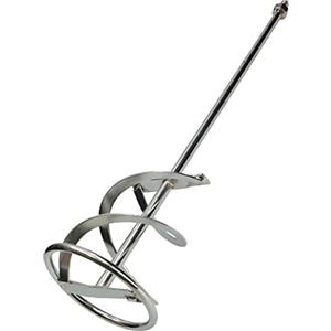 KOTARBAU® Miscelatore per malta a spirale, 140 mm, filettatura M14, per cemento, intonaco, colori, cestello di miscelazione, agitatore a chiocciola, agitatore per vernice, frusta per gesso