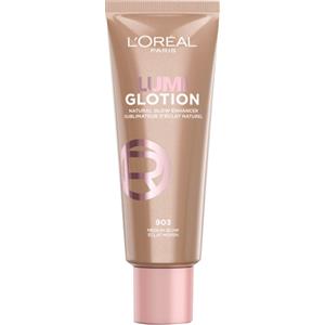 L'Oréal Paris Lumi Glotion Illuminante Liquido 903 Medium Glow - Idrata e Illumina la Pelle con Glicerina e Burro di Karité, 40 ml