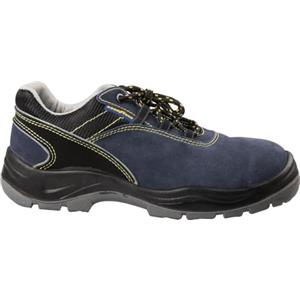 Goodyear Scarpe Antinfortunistiche con Metallo S1P in Pelle Scamosciata Colore Blu e Nero Taglia 40