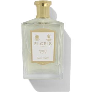 Floris White Rose Eau de Toilette Spray 100ml - Profumo Donna con Note di Rose, Iris e Musk