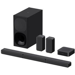 Sony HT S40R - Soundbar TV a 5.1 canali, dolby Digital, con autoparlanti posteriori wireless (Nero)