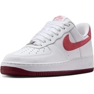 Nike FQ7626 Nike Air Force 1 '07 Uomo, White/Adobe-Team Red-Dragon Red EU 40.5