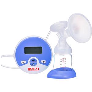 GIMA Tiralatte Elettrico Singolo 41701 - 150 ml, con modalità di stimolazione e estrazione, pratico e silenzioso