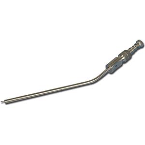 GIMA Cannula Frazier in Acciaio Inox Ø 4 mm, Lunghezza 18 cm, Dispositivo Medico Classe I