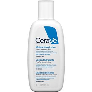 CeraVe Lozione Idratante Corpo 88 ml - Idratazione Profonda per Pelli Normali a Secche con Ceramidi e Acido Ialuronico