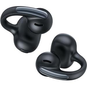 Baseus MC1 Cuffie Aperte, Auricolari a Clip con Suono Impressionante, Potenziamento dei Bassi Adattivo, Bluetooth 5.4, Riduzione del Rumore in Chiamata, IP57, Autonomia di 40 ore, Auricolari di 5,2 g