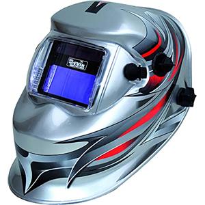 CEVIK PRO - CE-PE801PRO - Maschera per Saldatura Autoscurante Professionale - Oscuramento Variabile DIN9/13 - Casco Saldatura con Area Visiva 92x35cm - Maschera per Saldatura MMA/TIG/MIG