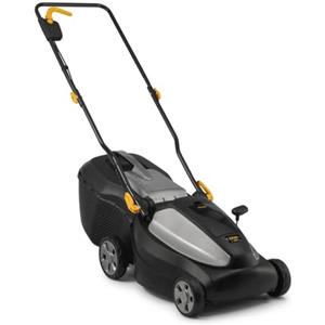 Alpina AL 3820 Li Kit Tagliaerba A Batteria, 2 Batt. 4 Ah + Caric., 38 Cm - Sacco 40 L, Regolaz. Central. 6 Posiz. - Ideale Per Giardini Compatti