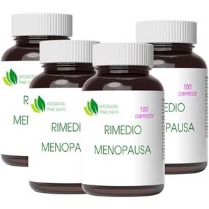 INTEGRATORI PRIME QUALITÀ Rimedio Menopausa 400 Compresse - Trifoglio Rosso Agnocasto Cimicifuga Kudzu Moringa Dioscorea Verbena - Isoflavoni Naturali - Controllo della Sudorazione e del Peso, Relax Mentale