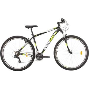 Multibrand Distribution Probike Pro - Bicicletta da 29, 21 marce, da 175 a 190 cm (nero verde)