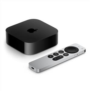 Apple - Tv 4k Wi-fi + ethernet con 128gb Di Archiviazione-nero, Argento