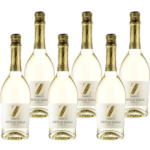 Zardetto Ribolla Gialla spumante Extra Dry Vsq - Cartone da 6 x 750 ML