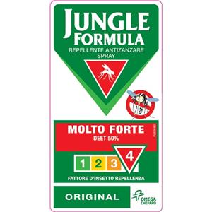 Jungle Formula Original Repellente Antizanzare Spray Molto Forte 75ml - Jungle formula - 971486713