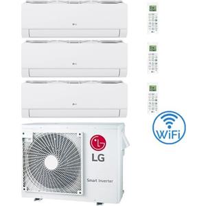 Lg Climatizzatore Condizionatore LG Dualcool Libero Smart R32 Wifi Trial Split Dual Inverter 9000 + 9000 + 9000 BTU con U.E. MU3R19 Classe A+++/A++ NOVITÀ 2026