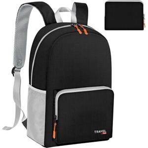 Aucuu Zaino Ultraleggeri Pieghevole, 17L Zaino Trekking Pieghevole Impermeabile, per Donna e Uomo, Trekking, Hiking, Escursione, Viaggio