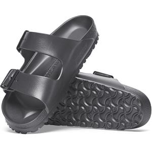 Birkenstock® Sandali Arizona Metallic Anthracite Calzata Stretta Donna