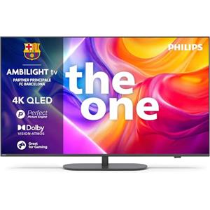 Philips Ambilight 'The One' 43PUS9010 QLED 4K Smart TV - Display 43'' con processore P5 Perfect Picture Ultra HD, Titan OS, Dolby Vision e Dolby Atmos Sound
