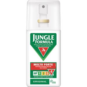 PERRIGO ITALIA Srl Jungle Formula Spray Repellente Antizanzare Molto Forte 75 ml