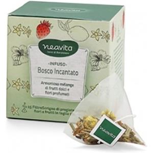 Neavita Bosco Incantato - Infuso di Frutta in Filtroscrigno, 15 Filtri Biodegradabili da 52,5 g con Note Fruttate e Floreali