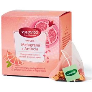Neavita FiltroScrigno Melagrana e Arancia - Infuso Rivitalizzante con Papaya e Mango, 15 Filtri
