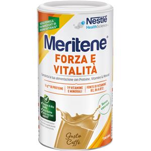 Nestlé Meritene Gusto Caffè - Integratore Alimentare in Polvere 270 g con Proteine, Vitamine e Minerali