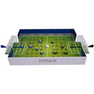BANDAI Minix - Gioco di mini-calcio Real Madrid con 10 personaggi e accessori, idea regalo per appassionati