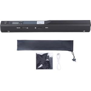 EIMSOAH Scanner Portatile Portatile, Documento A4 e Scanner Fotografico con Colore HD 900 Dpi, Formato JPG/PDF, Design Compatto per L'ufficio di Viaggio Domestico (Nero)