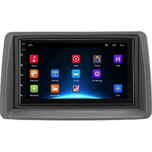 Bediffer Autoradio, Touch Screen da 7 Pollici con Wifi, Navigazione GPS Wireless per Android 12, Sostituzione per Fiat Panda Dal 2003 Al 2012 (1+16+Carplay)