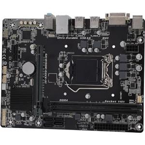 Vikye GA - Scheda Madre Serie B150M, Scheda Madre Mini ATX con Chipset LGA 1151 B510 (Gigabit Ethernet, DDR4 da 32 GB, 2133 O.C. PCIe 3.0, USB3.0 2, RJ45/DVI)