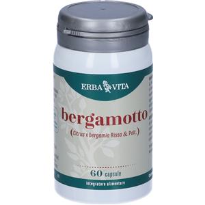 ERBA VITA GROUP SpA Bergamotto Erba Vita, Integratore Alimentare Cardiovascolare, 60 Capsule, Colesterolo e Benessere