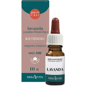 ERBA VITA GROUP SpA Erba Vita Olio Essenziale di Lavanda, Rilassante per Stress e Ansia, 10ml