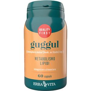 ERBA VITA GROUP SpA Guggul Integratore Cuore e Circolazione, 60 Capsule - Erba Vita Guggul Extra
