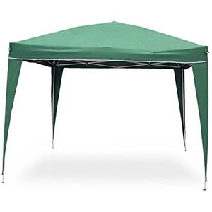 Linea Garden Friend Gazebo pop up da 3x3 mt Colore verde struttura in acciaio, Copertura in poliestere 160gr/m² Completo di borsa per trasporto