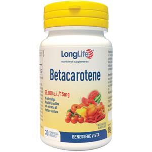 LONGLIFE Srl Longlife Betacarotene 30cpr