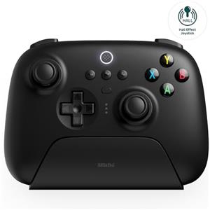 8Bitdo Ultimate 2.4G Wireless Controller, Hall Effect Joystick Update, Gaming Controller with Charging Dock for PC, Android, Steam Deck & Apple (Black)