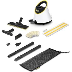 Karcher Kärcher Pulitore a Vapore SC 2 Deluxe, Serbatoio 1 l, Pressione del vapore 3,2 bar, Tempo di riscaldamento 6,5 min, Potenza 1.500 W. Include Kit per pulizia dei pavimenti