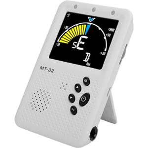 Asixxsix Metronomo Digitale, Accordatore Metronomo per Chitarra, Pianoforte, Violino, Ukulele, Schermo LCD a Colori Ricaricabile, Generatore di Toni Universale, Regolabile e Temporizzato
