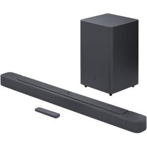 JBL BAR 2.1 Deep Bass MK2, Soundbar a 2.1 Canali per TV e Subwoofer Wireless, Altoparlante con Telecomando, JBL Surround, Bassi Profondi, Dolby Digital, Connessione HDMI ARC e Ottica, 300 Watt, Nero