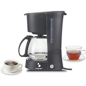 BEPER BC.060 Macchina caffè Americano 600ml, W, 600 milliliters, ABS, Nero
