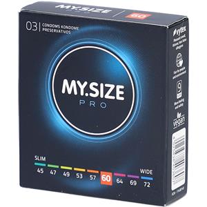 My.Size PRO *60mm* 3 pz Preservativi