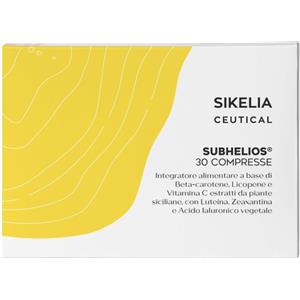 SIKELIA Subhelios - Integratore Alimentare Antiossidante con Luteina, Zeaxantina e Vitamina C - 30 Compresse