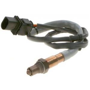 BOSCH Sonda Lambda 0 258 017 241 - Intervallo 250000 km, Lunghezza 830 mm, Compatibile con VW, SEAT, SKODA