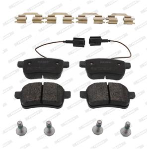 FERODO Kit di 4 Pastiglie Freno FDB4308 per Alfa Romeo Giulietta 1.6Jtdm/2.0Jtdm - Alta Qualità e Sicurezza